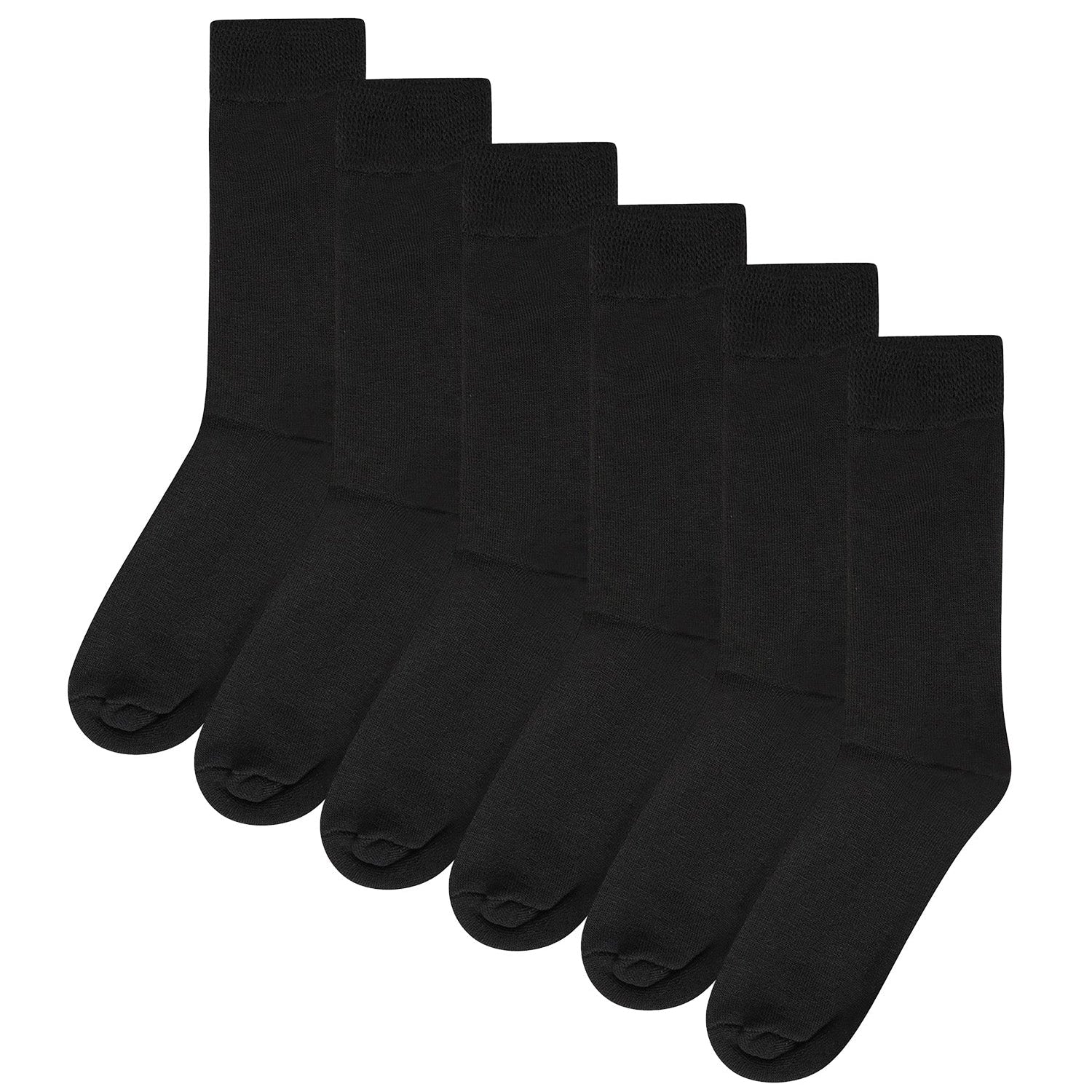 Men's Pack Brushed Thermal Socks in Black – Soxy