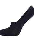 Ladies 6 Pack Bamboo Invisible Socks - Casual Low Cut Socks, Non Slip Grip Liner