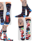 Kids 6 Pack Gamer For Life Socks - Assorted Gaming Controller Designs