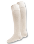 Mens 4 Pack Fisherman Angling Boot Country Fishing Socks - Cream