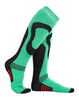 Ladies 5 Pack High Performance Thermal Ski Socks - Multicoloured
