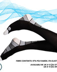 Mens Compression Socks - Circulation & Achilles Support - UK 6-11