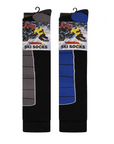 Mens 5 Pack High Performance Thermal Ski Socks - Multicoloured