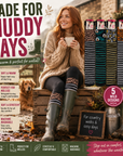 Ladies 5 Pack Wellington Boot Socks - Animal Skin Stripe Designs