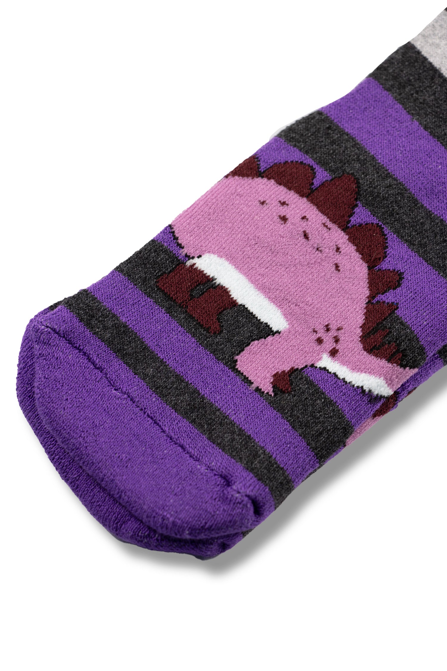Kids 6 Pack Thermal Wellington Boot Socks - Assorted Fun Animal Stripe Designs