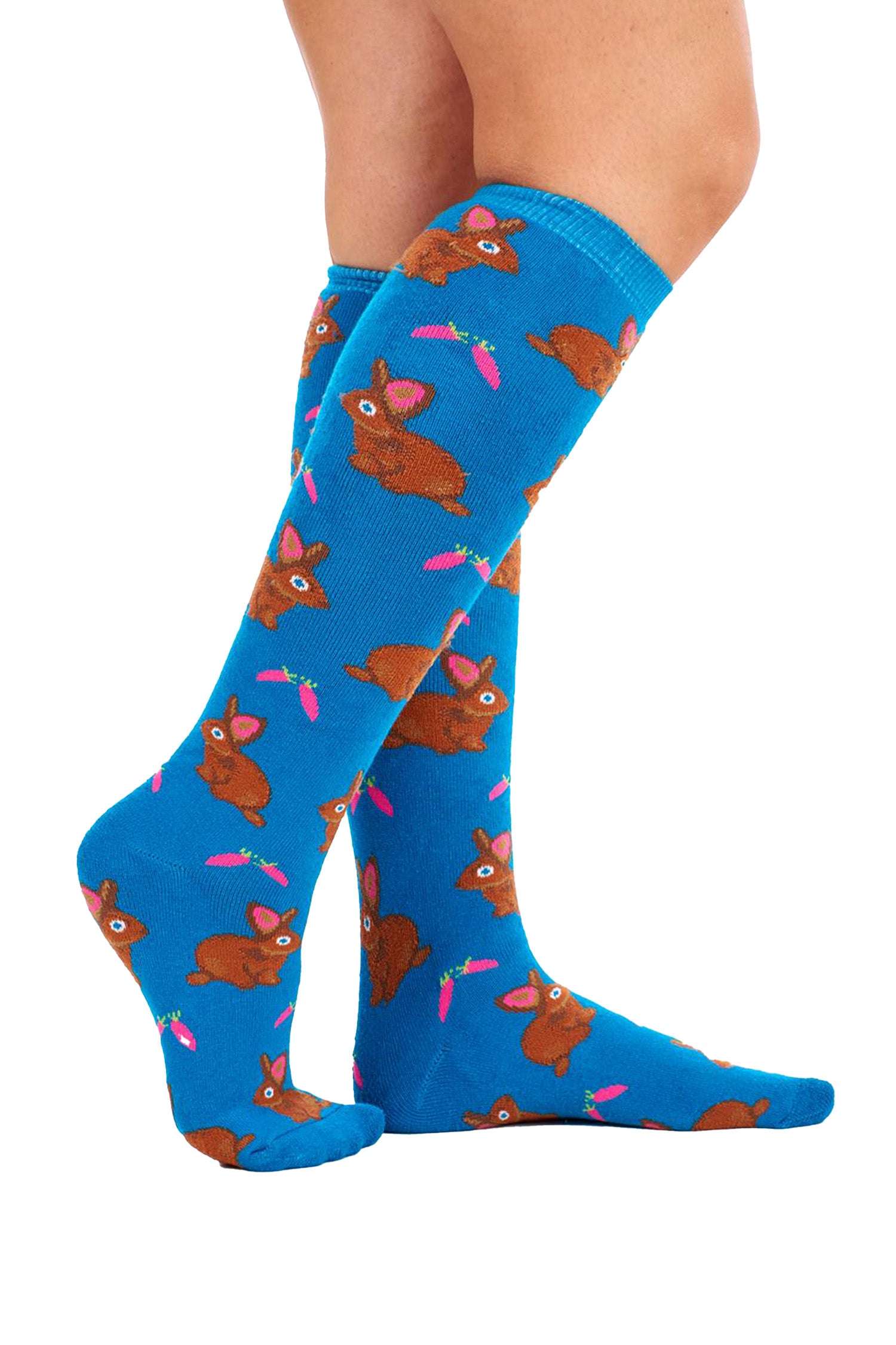 Ladies 5 Pack Wellington Boot Socks, Women&#39;s Welly Socks - Animal Designs