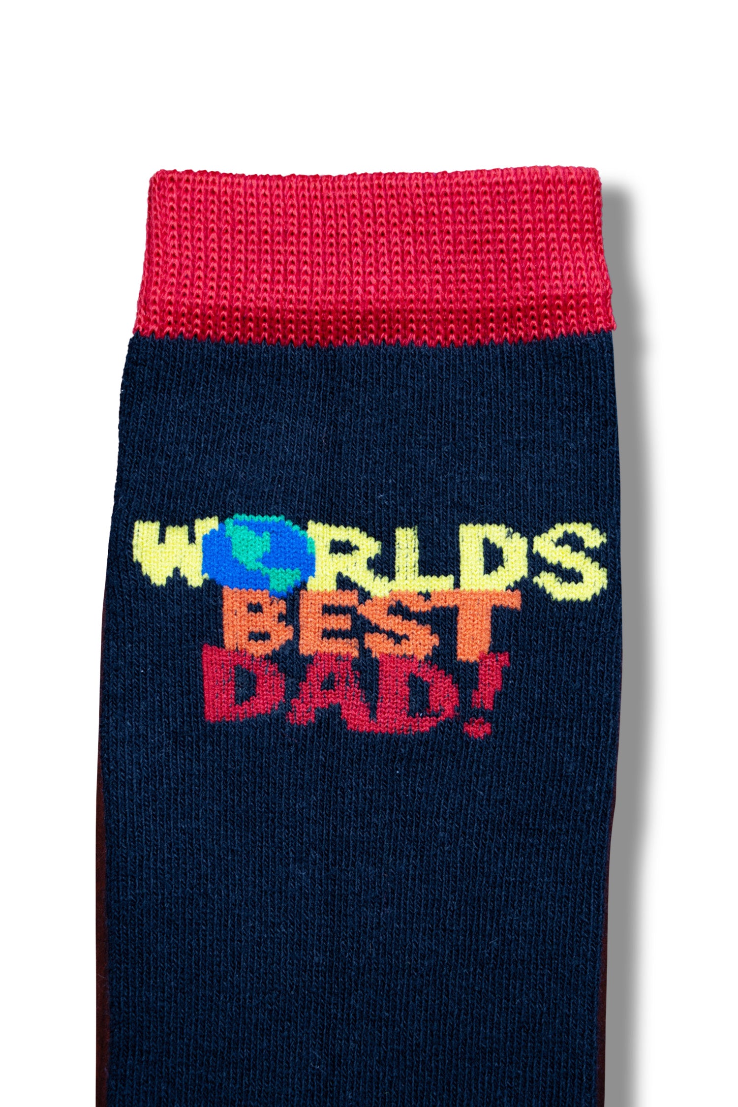 Mens 6 Pack Best Dad: Premium Cotton-Rich Socks
