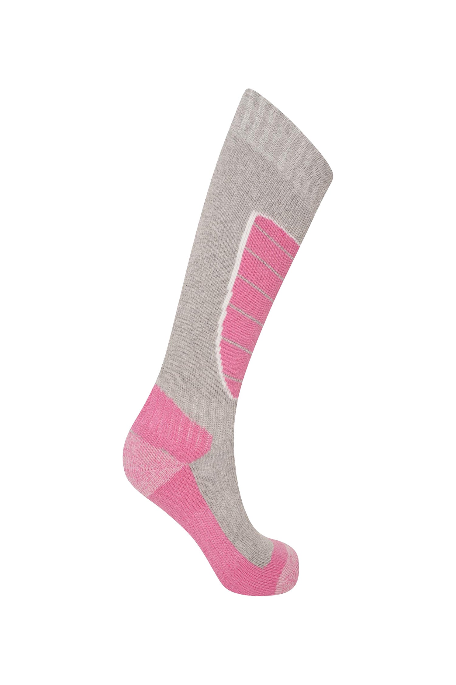 Ladies 5 Pack High Performance Thermal Ski Socks - Multicoloured