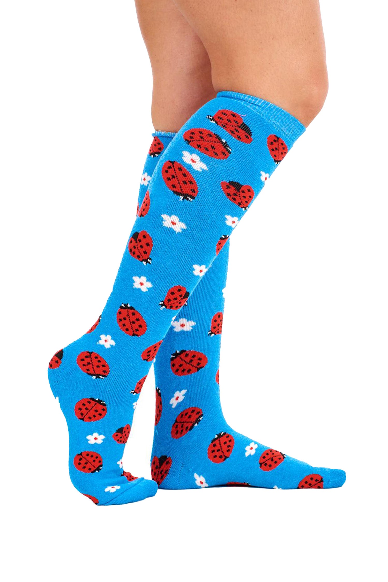 Ladies 5 Pack Wellington Boot Socks, Women&#39;s Welly Socks - Animal Designs