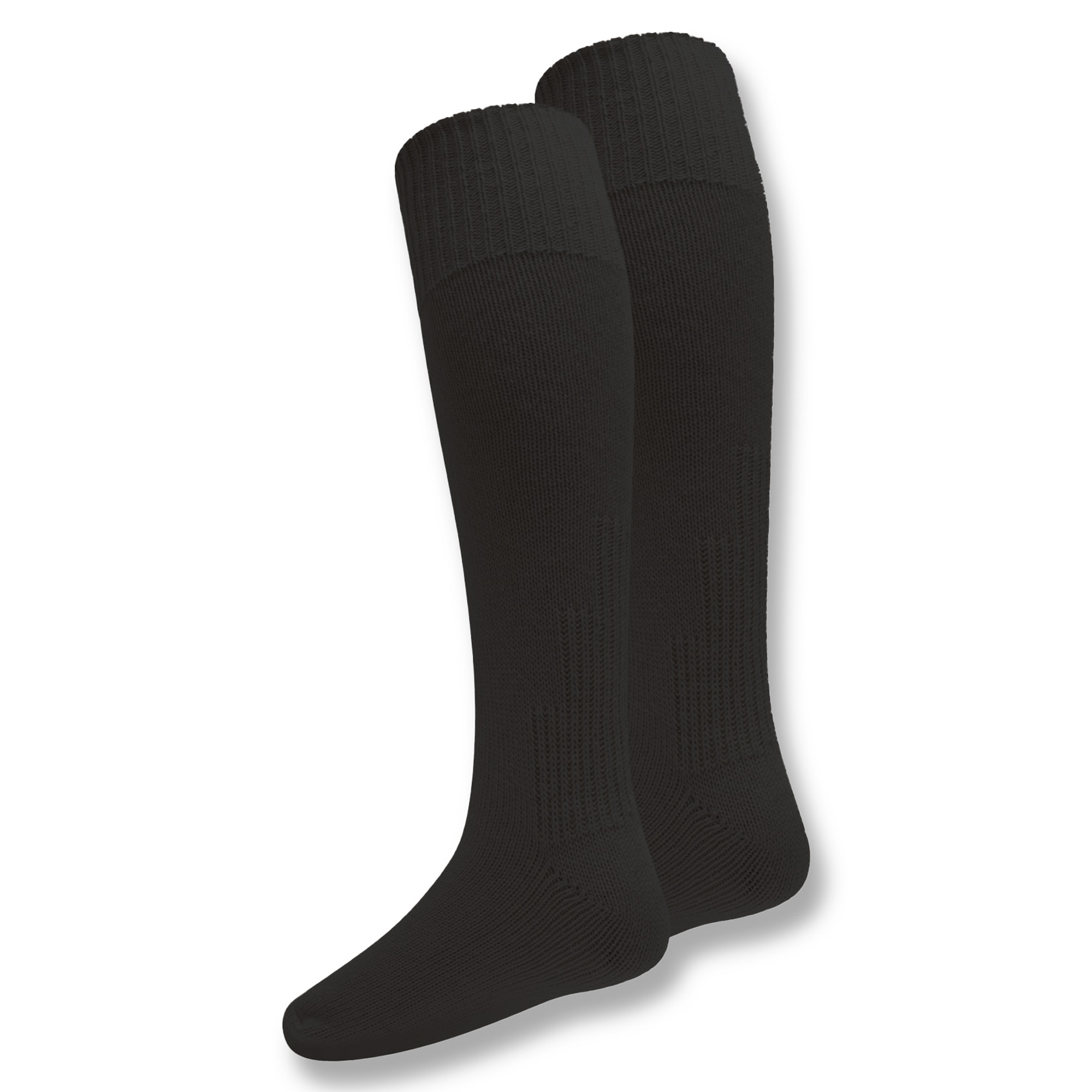 Mens 4 Pack Fisherman Angling Boot Country Fishing Socks - Black