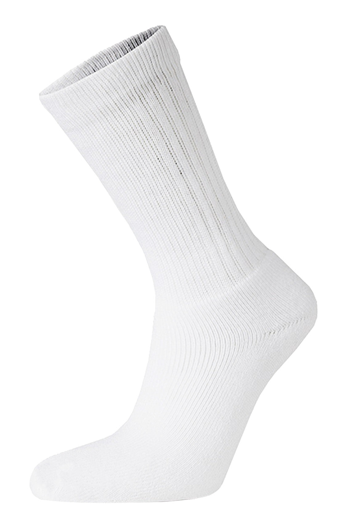 Mens 12 Pack Cotton Rich Sport Socks Work Socks Big Foot - Black and White (UK 12-14)