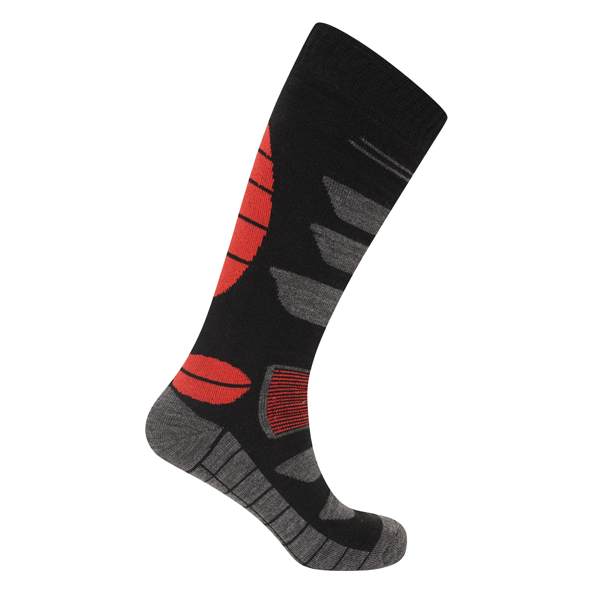 Mens 5 Pack High Performance Thermal Ski Socks - Multicoloured