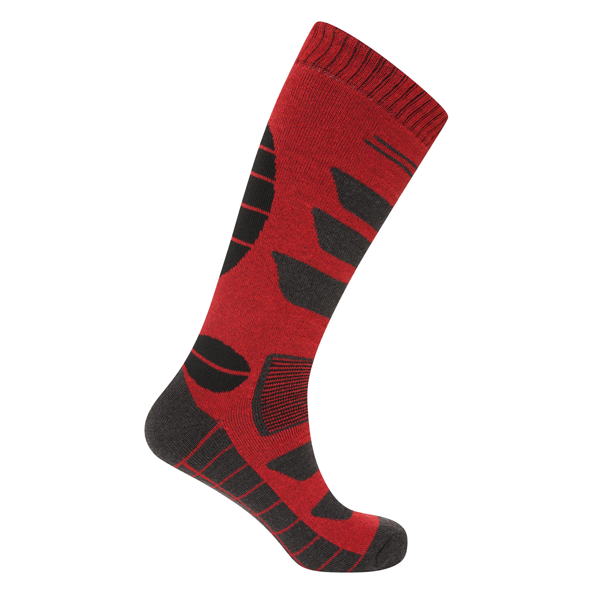 Mens 5 Pack High Performance Thermal Ski Socks - Multicoloured