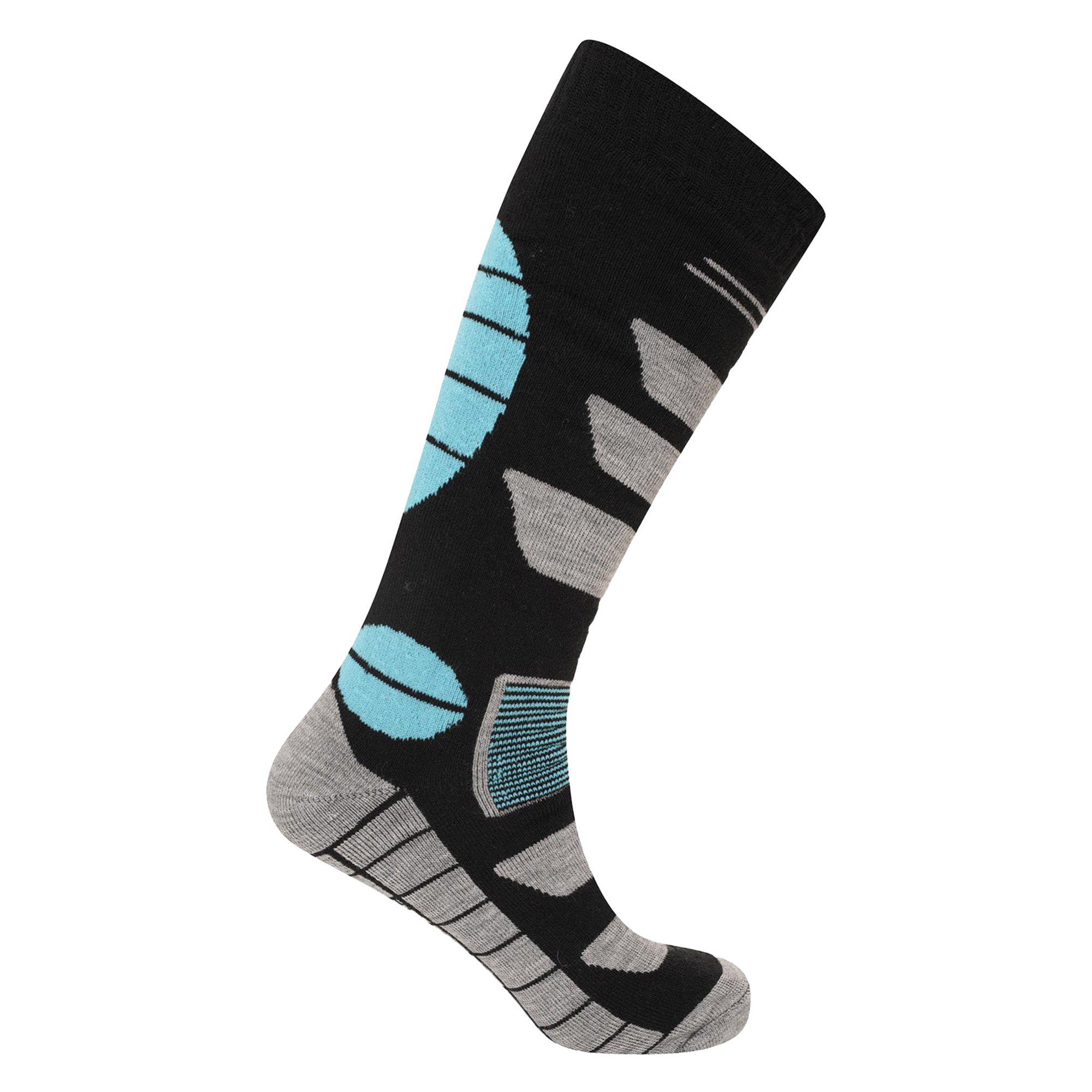 Mens 5 Pack High Performance Thermal Ski Socks - Multicoloured